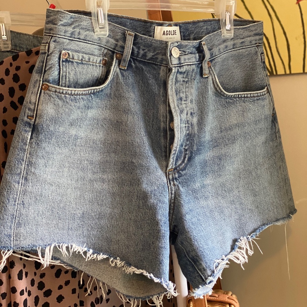 Agolde Reese Ultra High Rise Shorts